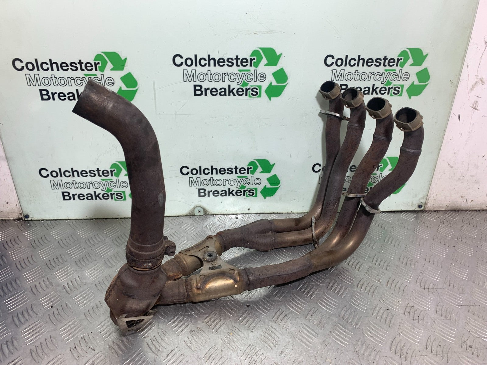 HONDA CBR1000 rr FIREBLADE EXHAUST DOWNPIPES YEAR 2006 (CMB1220)