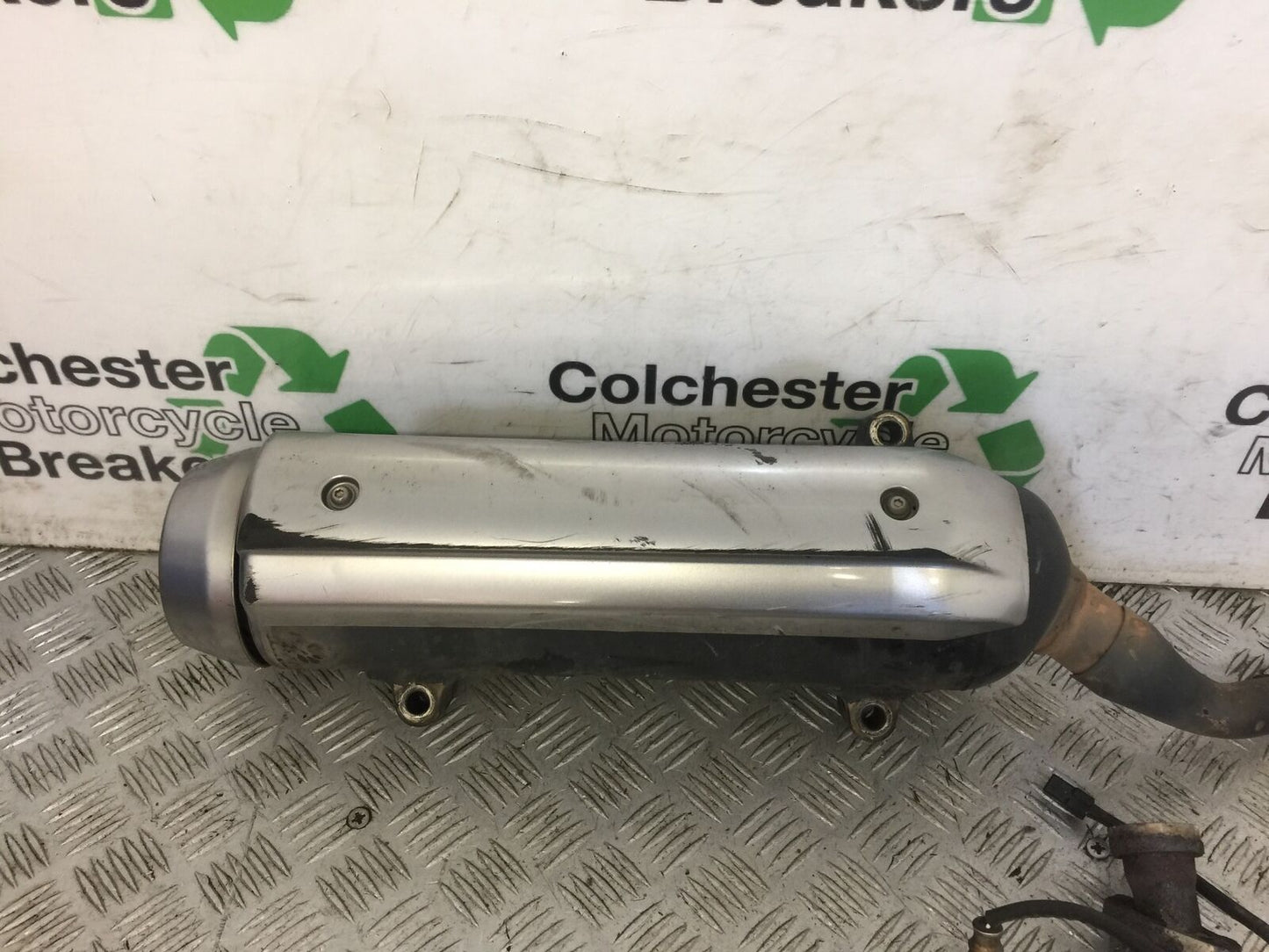 YAMAHA XMAX 125 XMAX-125 EXHAUST   YEAR 2012 (STOCK 689)