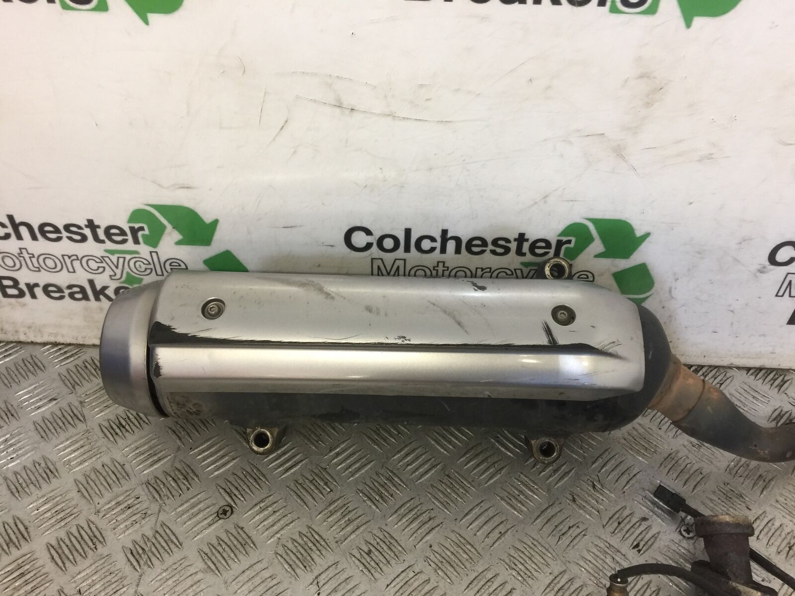 YAMAHA XMAX 125 XMAX-125 EXHAUST   YEAR 2012 (STOCK 689)