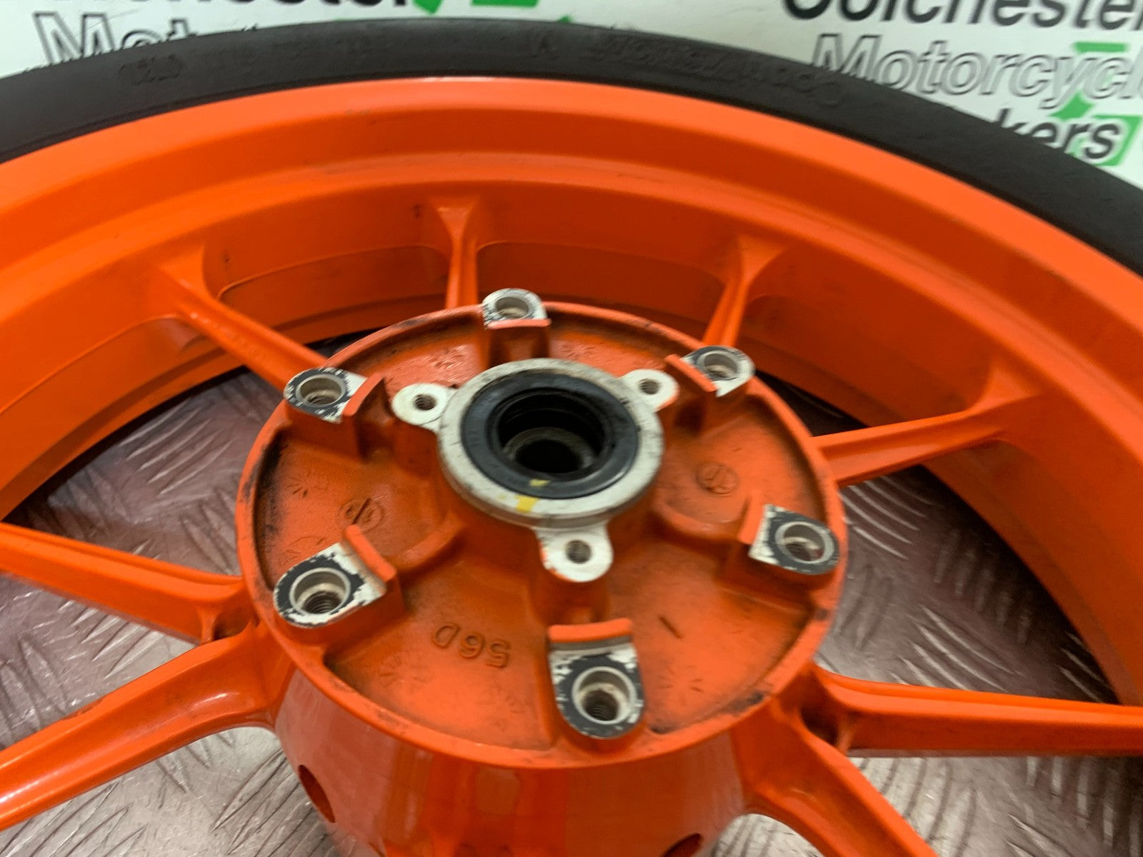 KTM DUKE 390 REAR WHEEL YEAR 2017- 2023 (CMB1314)