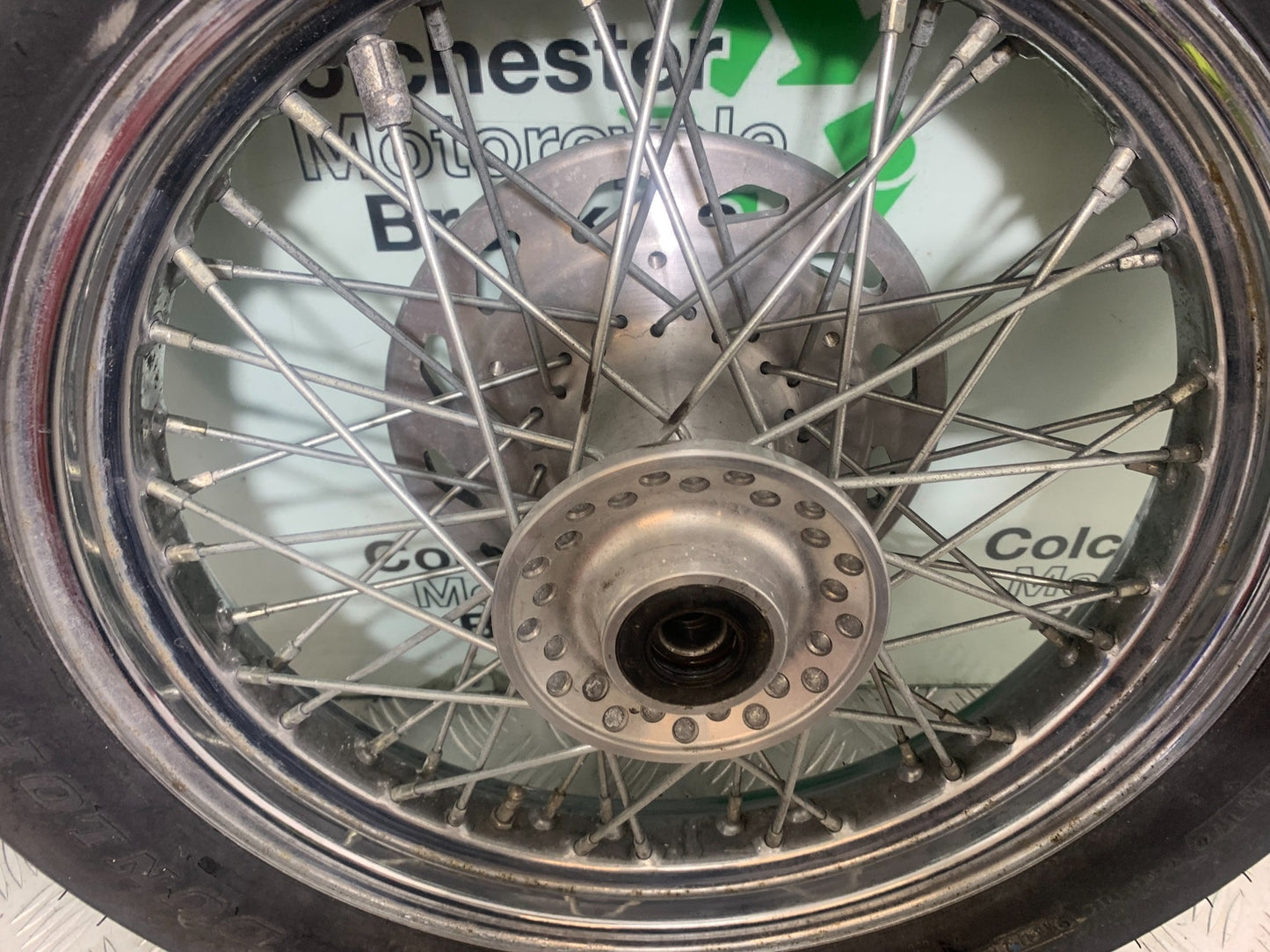 HONDA VTX1300 S-6 FRONT WHEEL  YEAR 2004-09 (CMB1159)