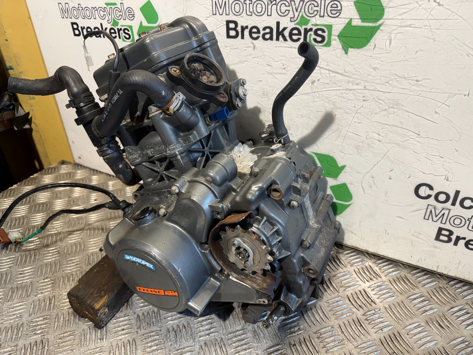 KTM DUKE 125 ENGINE YEAR 2017-2022 (CMB1274) - ONLY 6,495 MILES