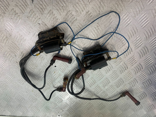 KAWASAKI GPZ600 GPZ 600 COILS AND CAPS  YEAR 1988-90 (CMB1258)