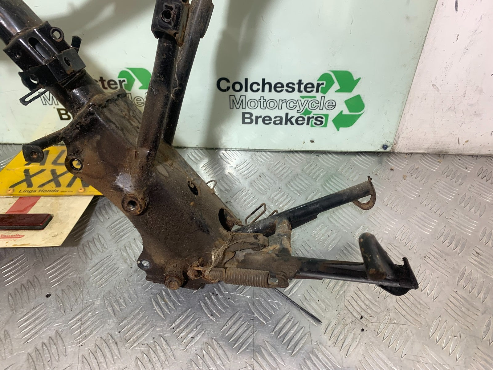 HONDA CBF125 CBF 125 FRAME REG LOG BOOK YEAR 2009-14  (CMB1172)