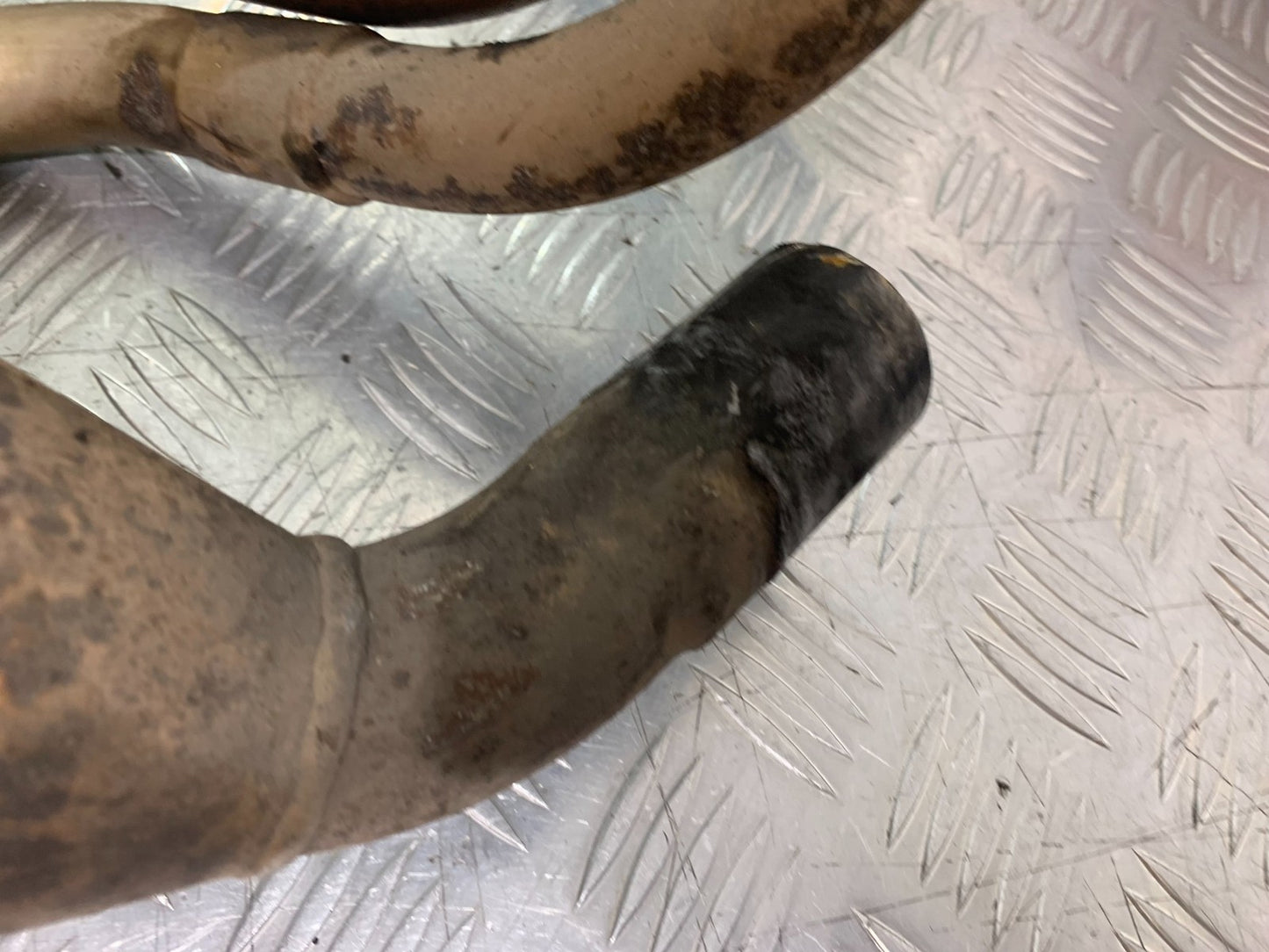 HONDA VFR800 PRE V-TEC EXHAUST DOWNPIPES YEAR 1998-2001 (CMB1233)