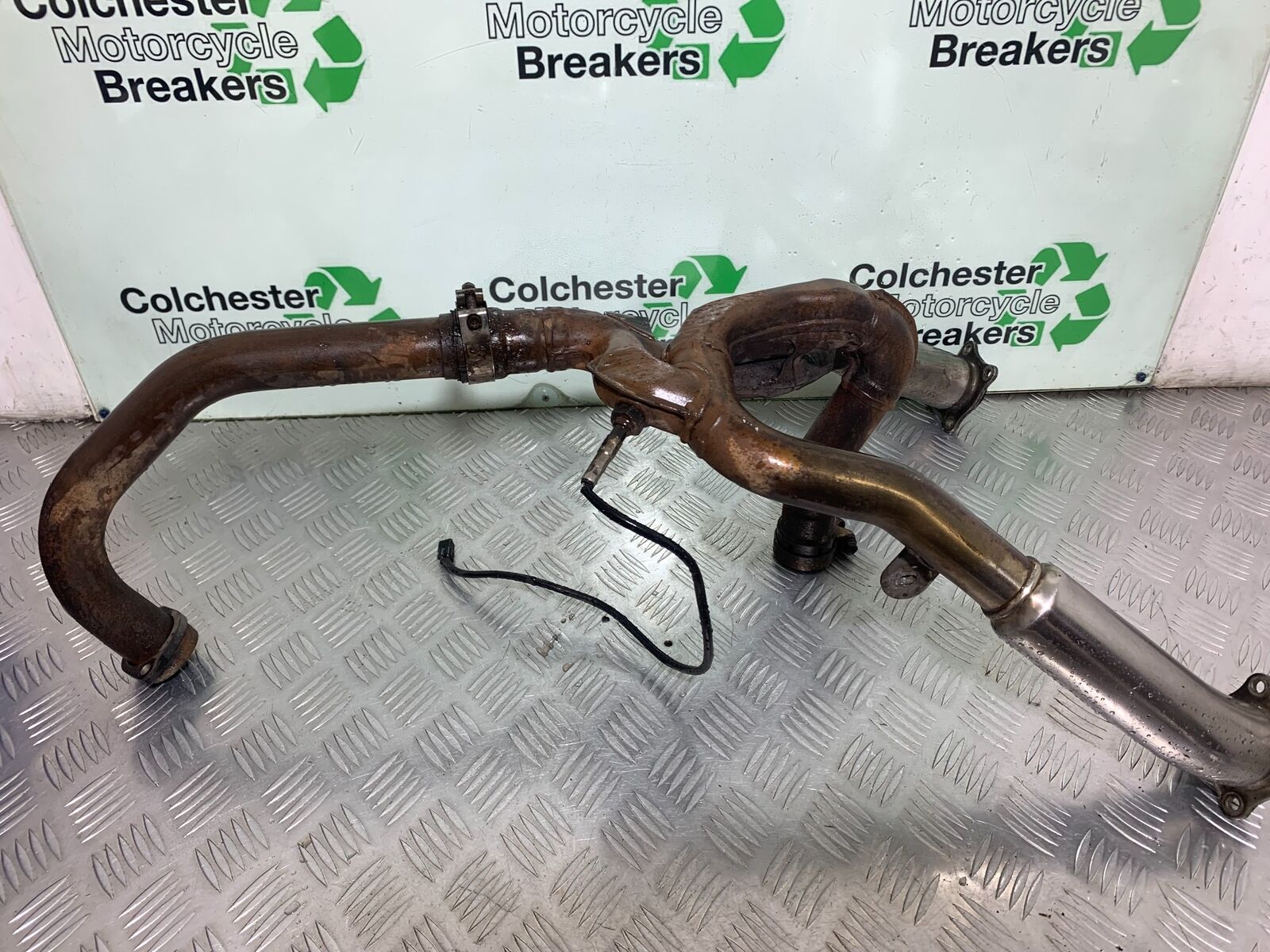 SUZUKI SV1000 SV 1000 K4 EXHAUST DOWNPIPES  YEAR 2003-2007 (CMB1042)