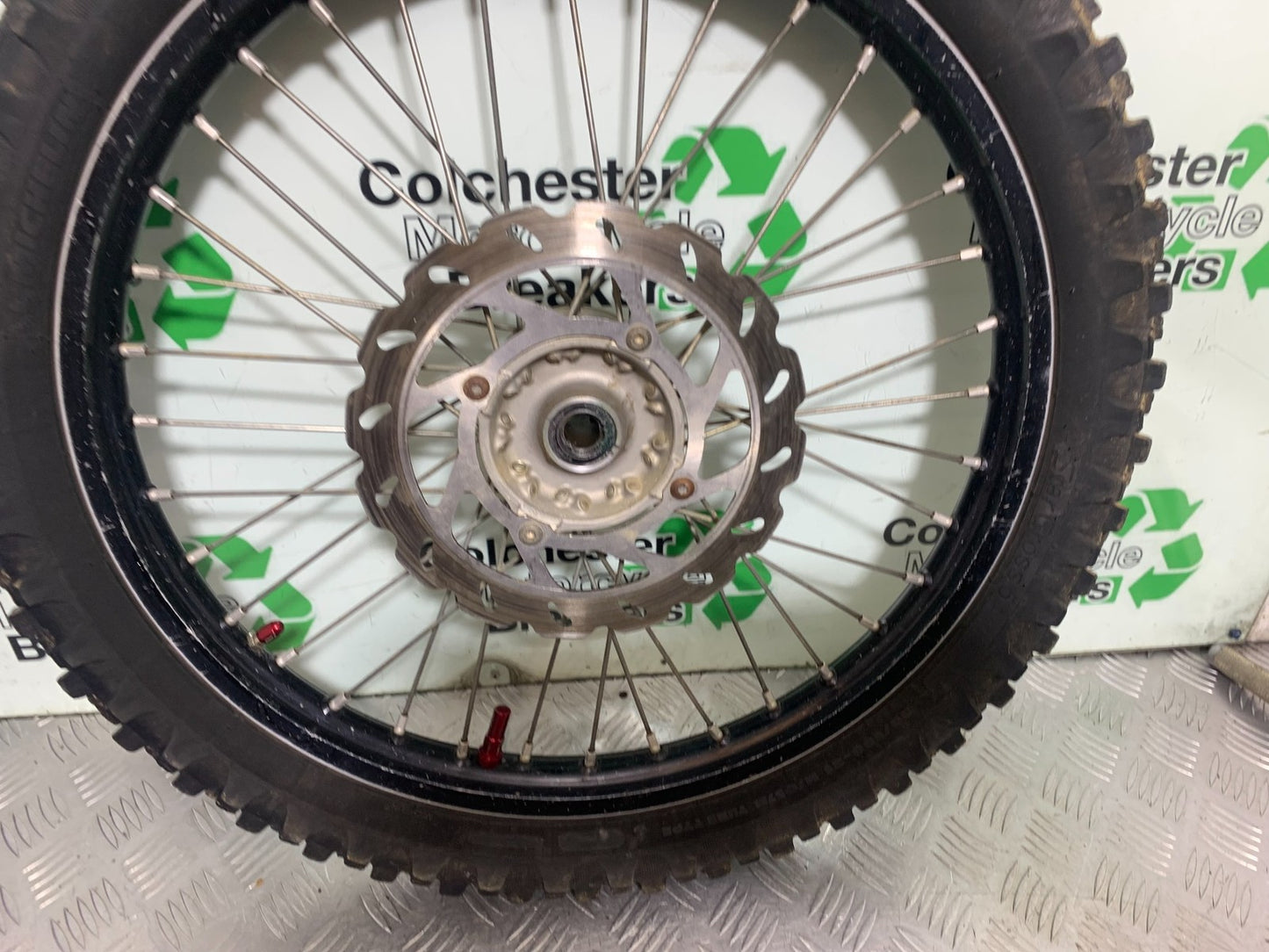 KAWASAKI KXF450 KXF 450 FRONT WHEEL YEAR 2013 CMB1217)