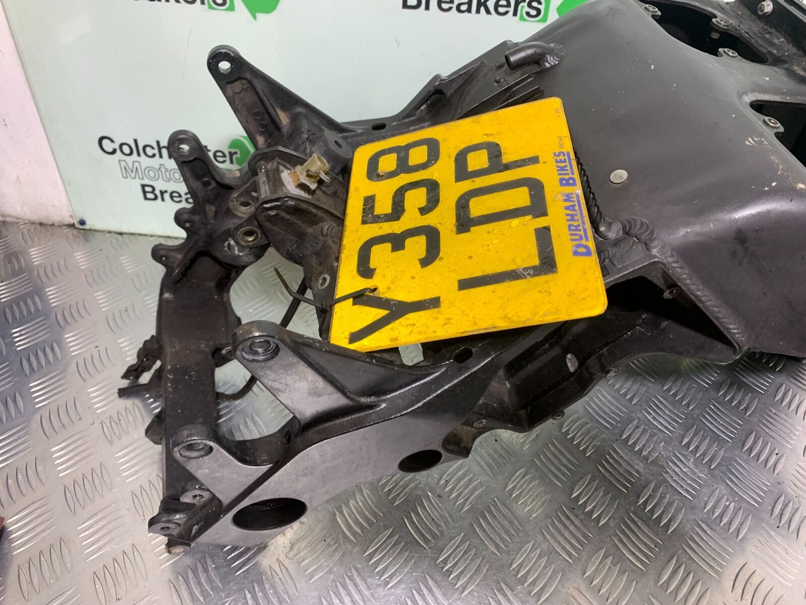 KAWASAKI ZX12R ZX12 FRAME REG LOG BOOK YEAR 2000-01 (CMB1038)