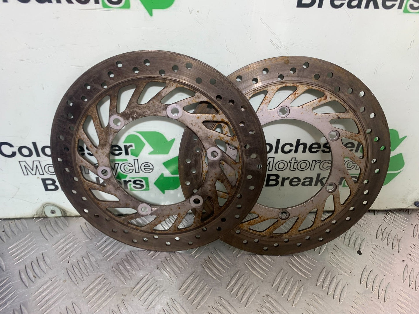 HONDA ST1100 PAN EUROPEAN FRONT BRAKE DISCS  YEAR 1993-2001 (CMB1195)