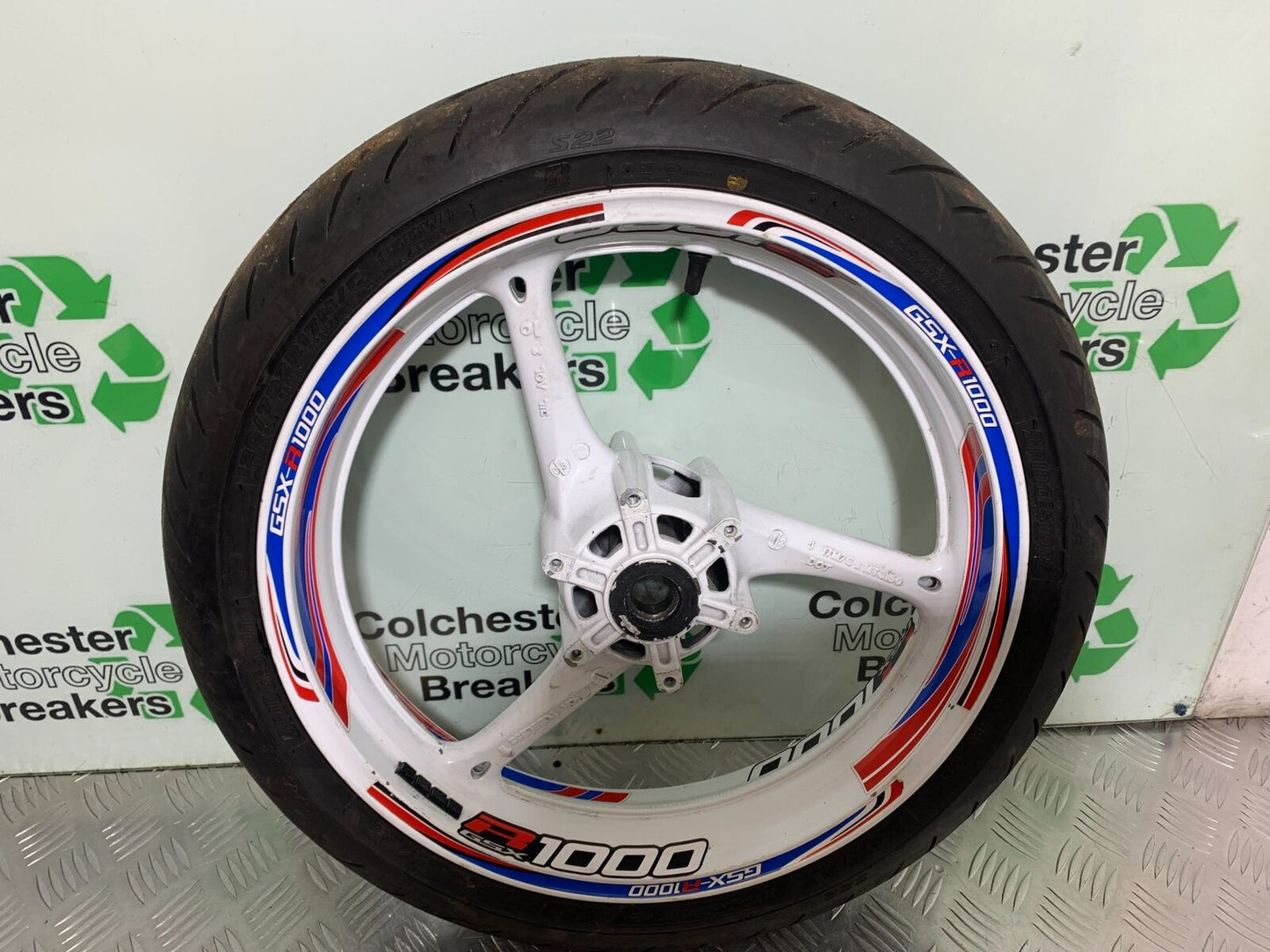 SUZUKI GSXR1000 GSXR 1000 FRONT WHEEL  2009-2016 (CMB1049)