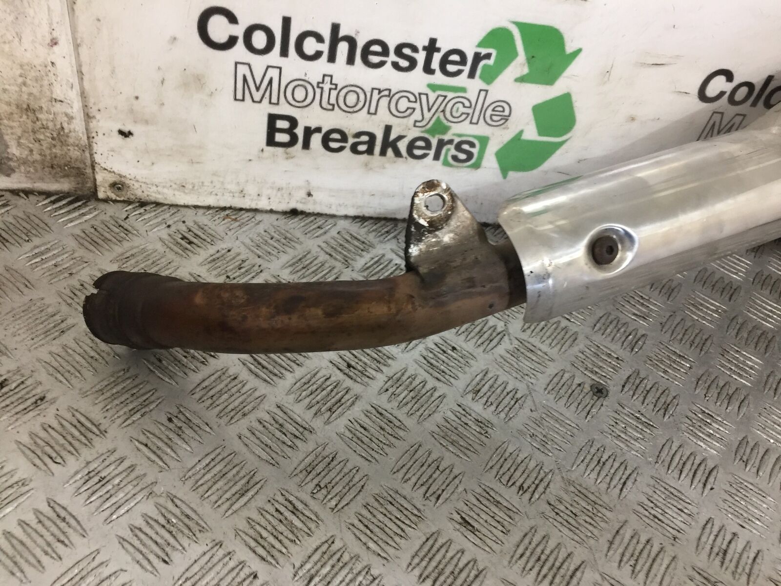 HONDA XL1000 VARADERO LEFT SILENCER   YEAR 2004 (STOCK 764)