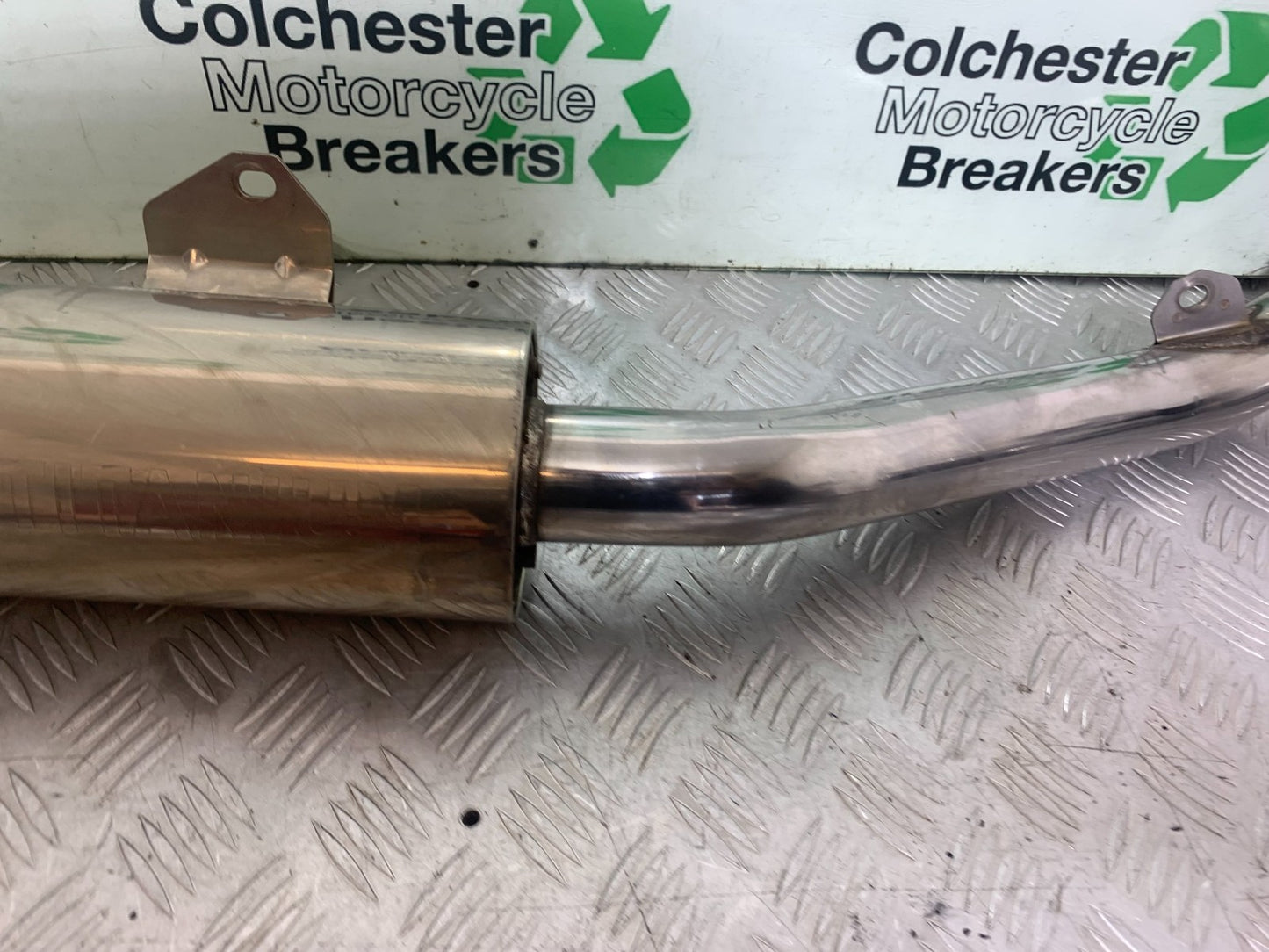 KAWASAKI ZX9R ZX9 E1 SILENCER AND LINK PIPE    YEAR 2000-01 (CMB1171)