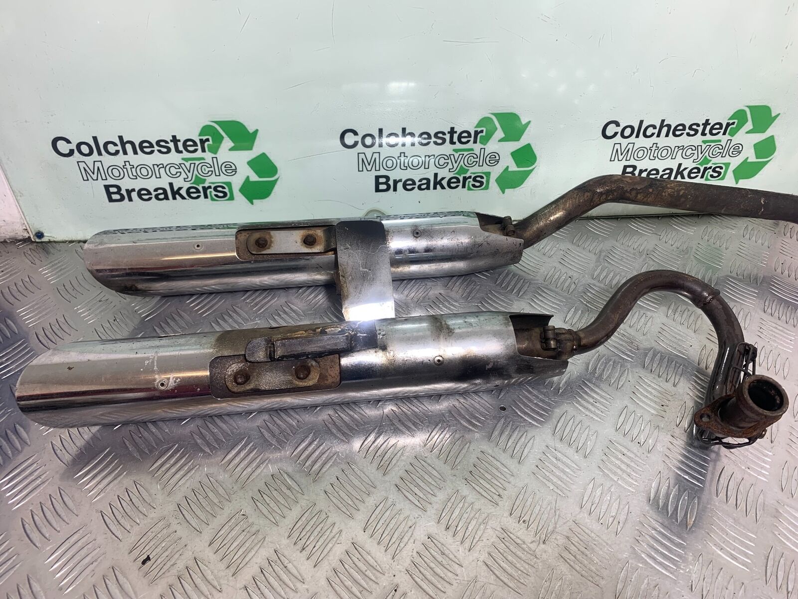 YAMAHA XV535 XV 535 VIRAGO REMUS EXHAUST YEAR 1994-02 (CMB1044)
