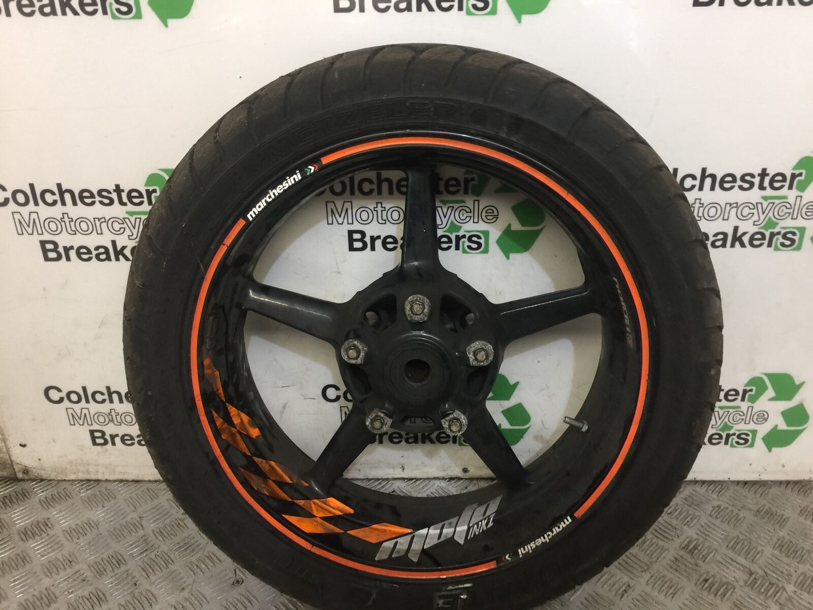 KTM 990 SUPERMOTO REAR WHEEL  YEAR 2008 (STOCK 662)