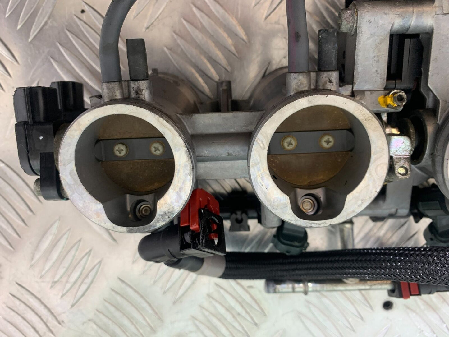 KAWASAKI ZX6R ZX6 R THROTTLE BODIES YEAR 2007 2008 (CMB1002)