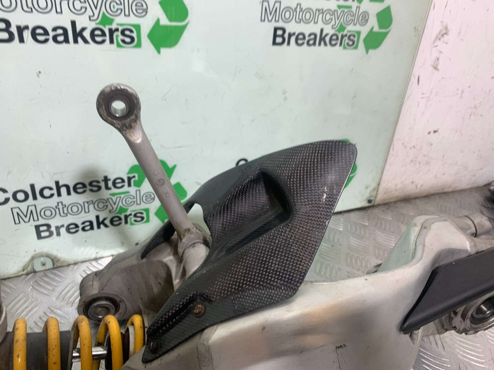 DUCATI 848 SWINGARM SHOCK AND LINKAGE   YEAR 2008-2010 (CMB1323)