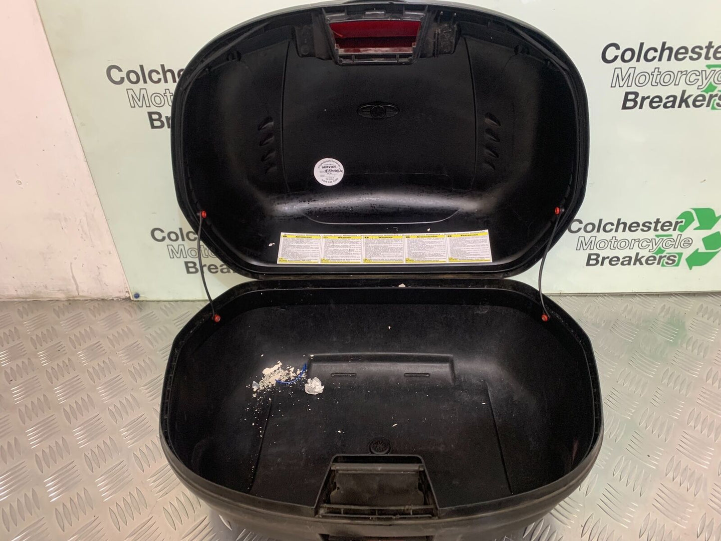 SUZUKI DL 650 V-STROM TOP BOX AND RACK   YEAR 2006 2011 (STOCK 954)