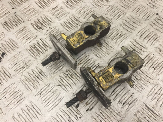 HONDA CBR600 CBR 600 CHAIN ADJUSTERS   YEAR 1996 (STOCK 798)