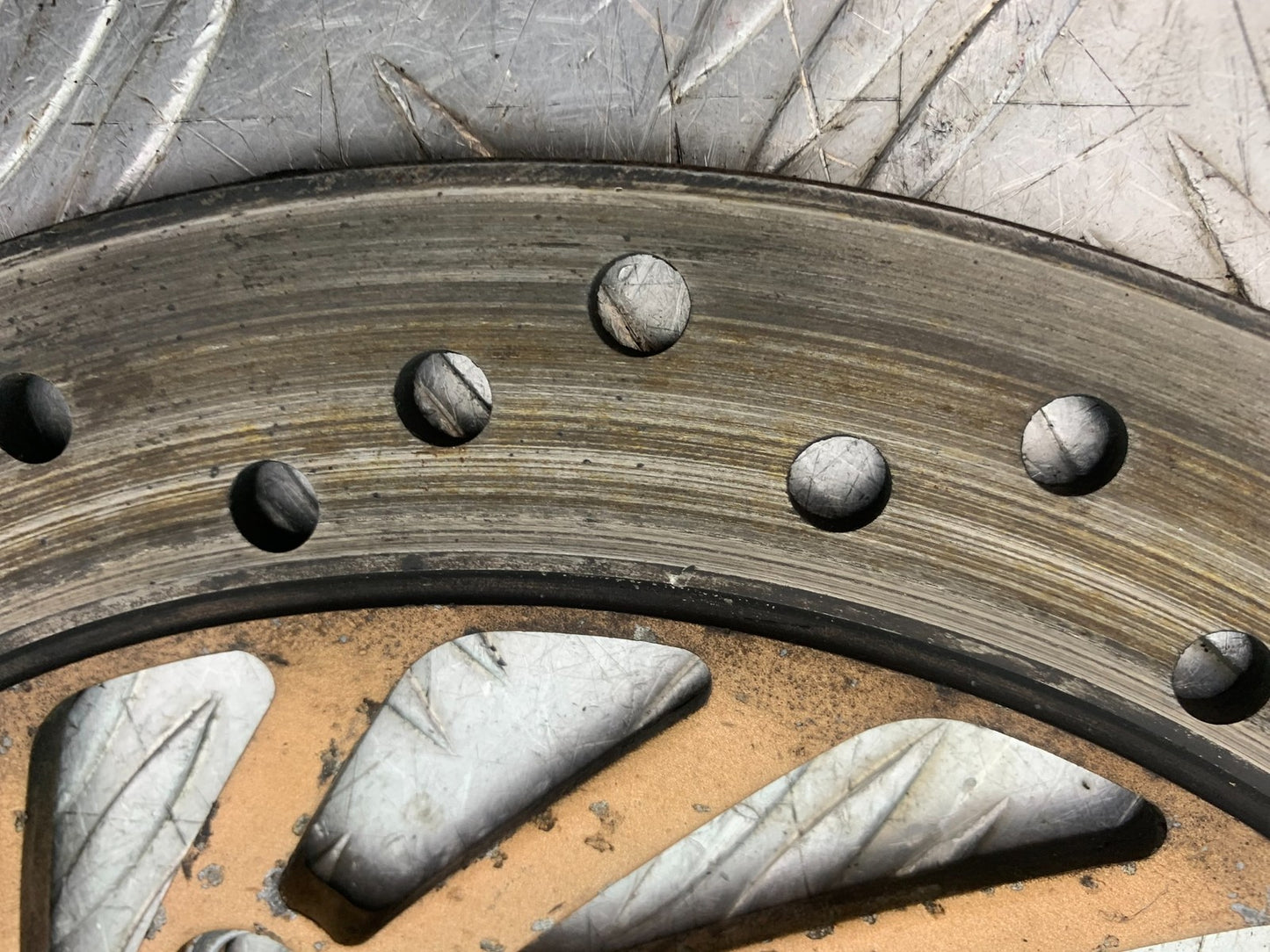HONDA NTV 600 REVERE FRONT BRAKE DISCS   YEAR 1988-1996  (CMB1281)