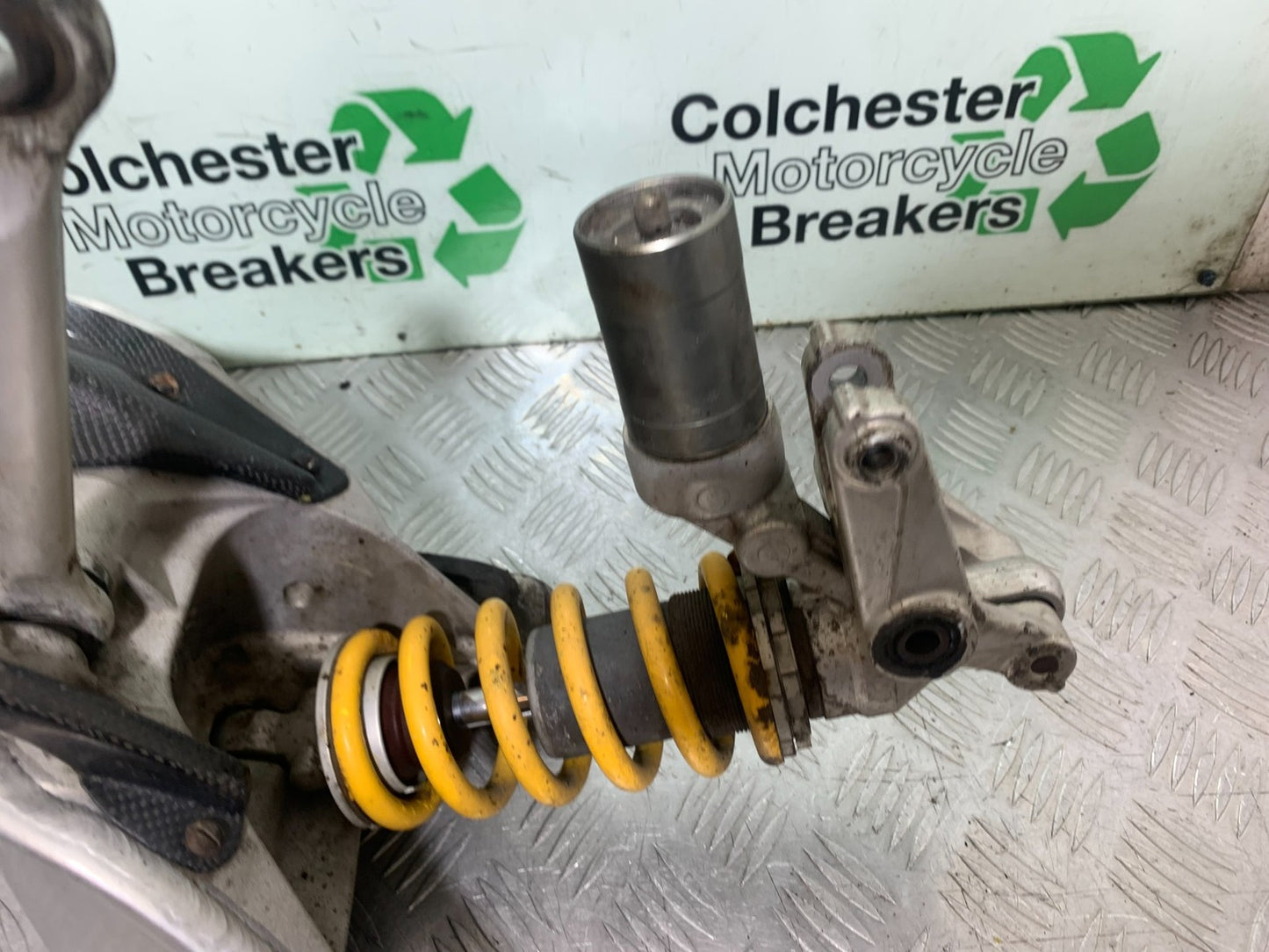 DUCATI 848 SWINGARM SHOCK AND LINKAGE   YEAR 2008-2010 (CMB1323)
