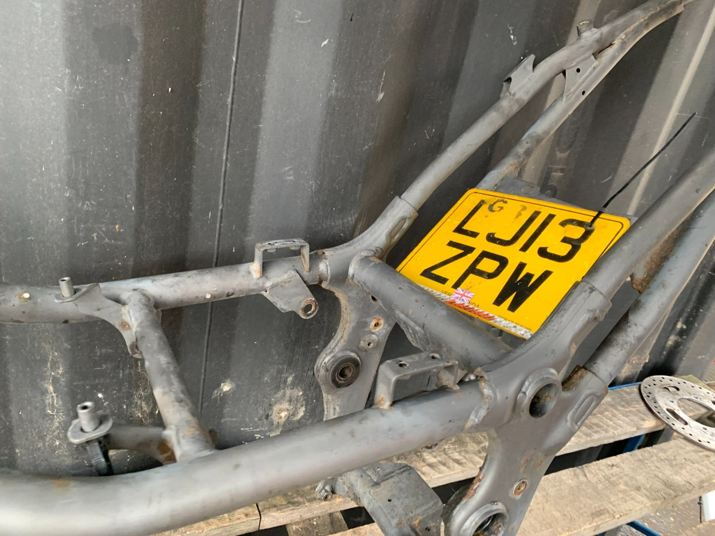 HONDA NC700 X FRAME REG LOG BOOK YEAR 2012-2014 (CMB1327)