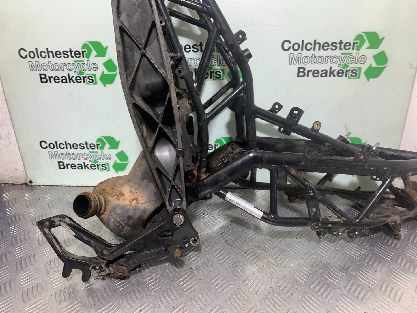 KTM RC125 RC 125 FRAME REG LOG BOOK YEAR 2017-2022 (CMB 1244)
