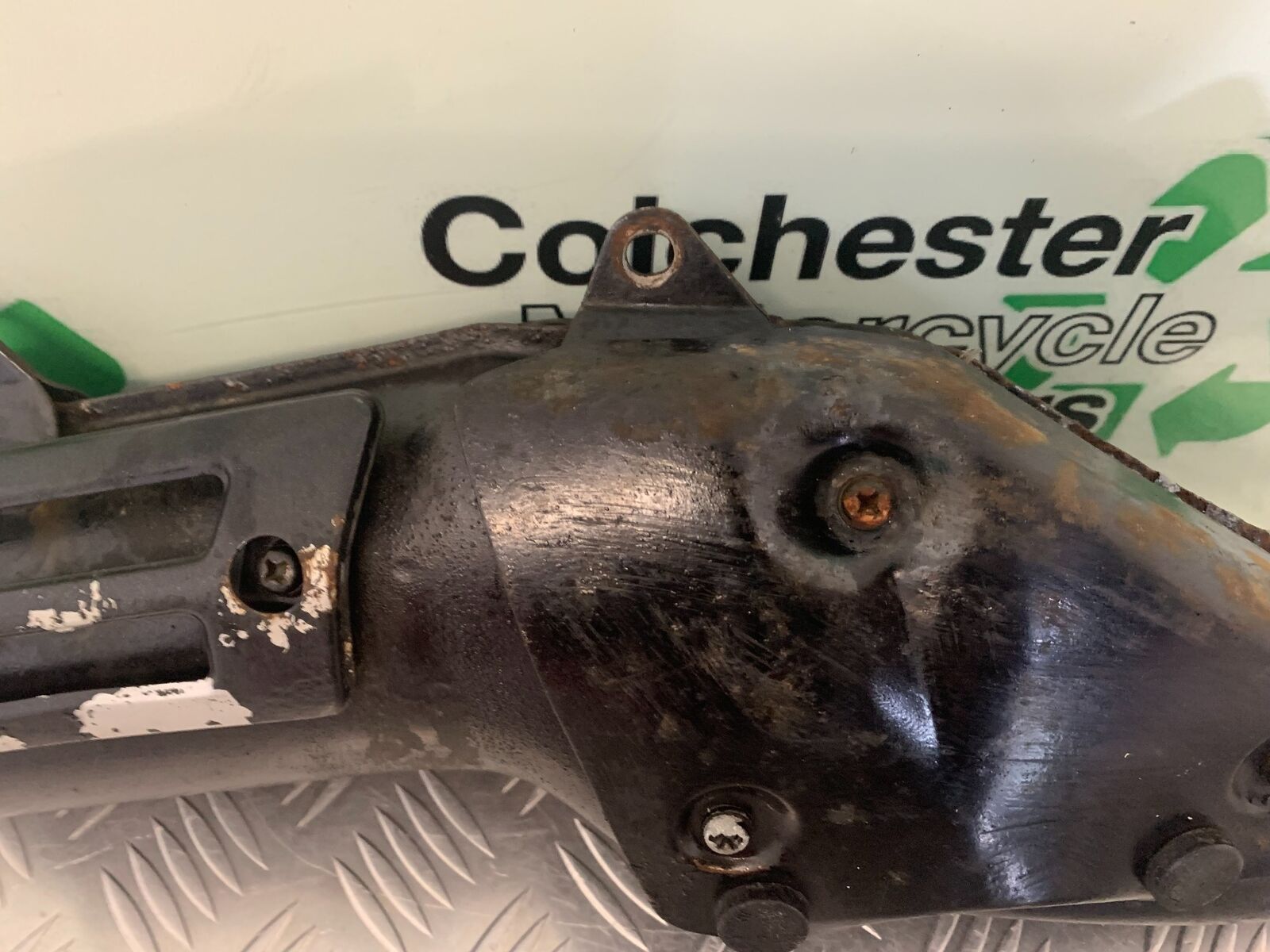KAWASAKI KLR250 KLR 250 SILENCER  YEAR 1984-2001 (STOCK 980)