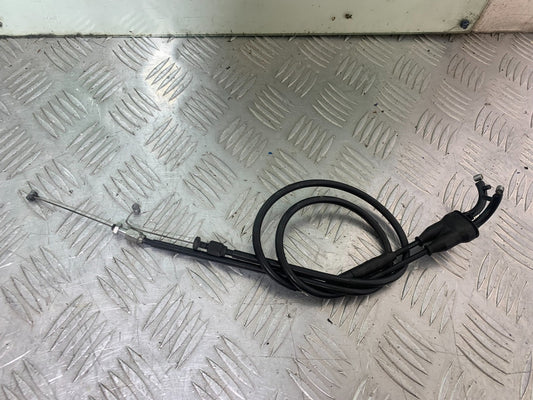 YAMAHA YZF R1 14 B BIG BANG THROTTLE CABLES  2009-14 (CMB1175)