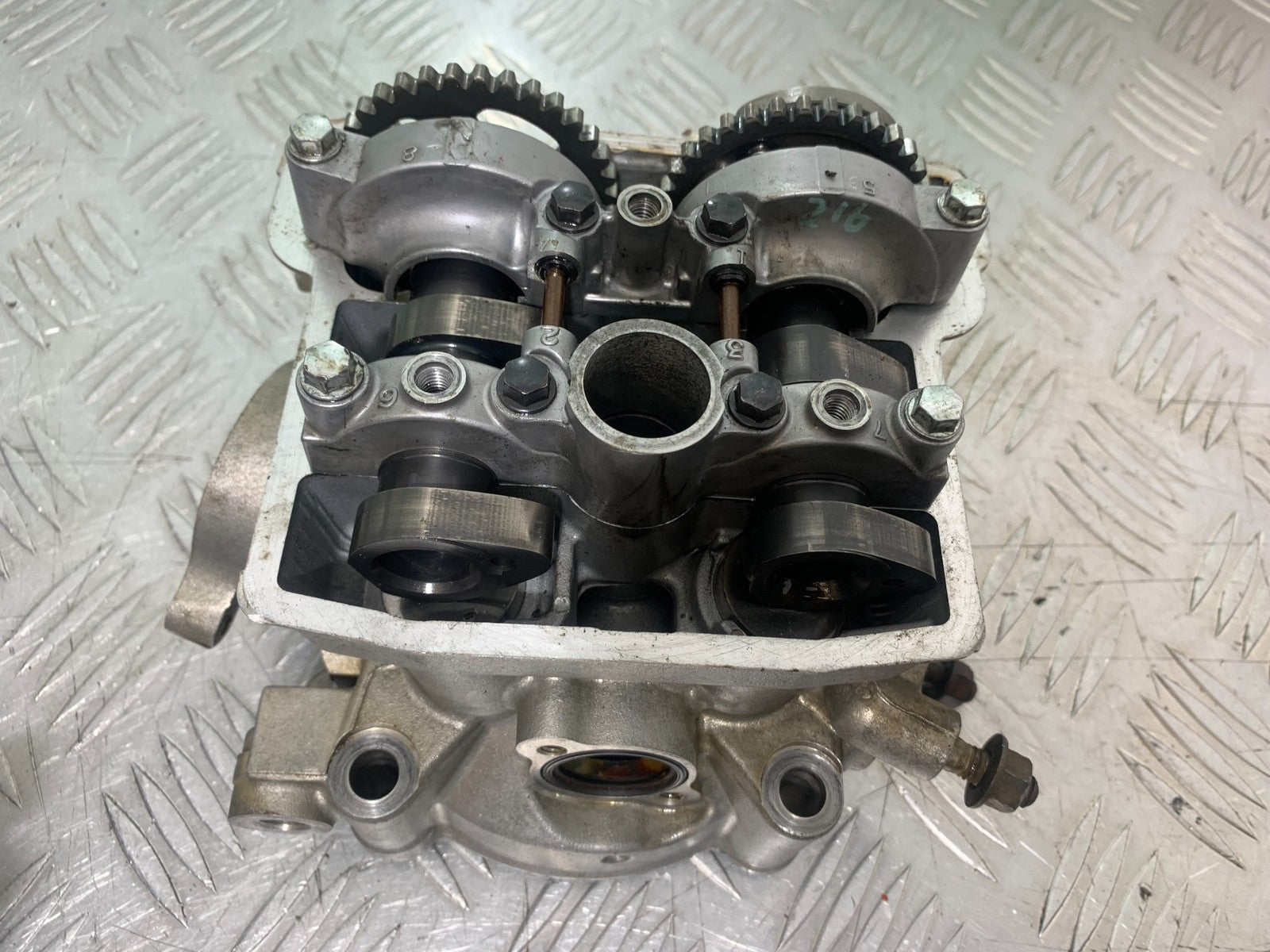 KAWASAKI KXF450 KXF 450 CYLINDER HEAD AND CAMS YEAR 2009-2015 CMB1217)