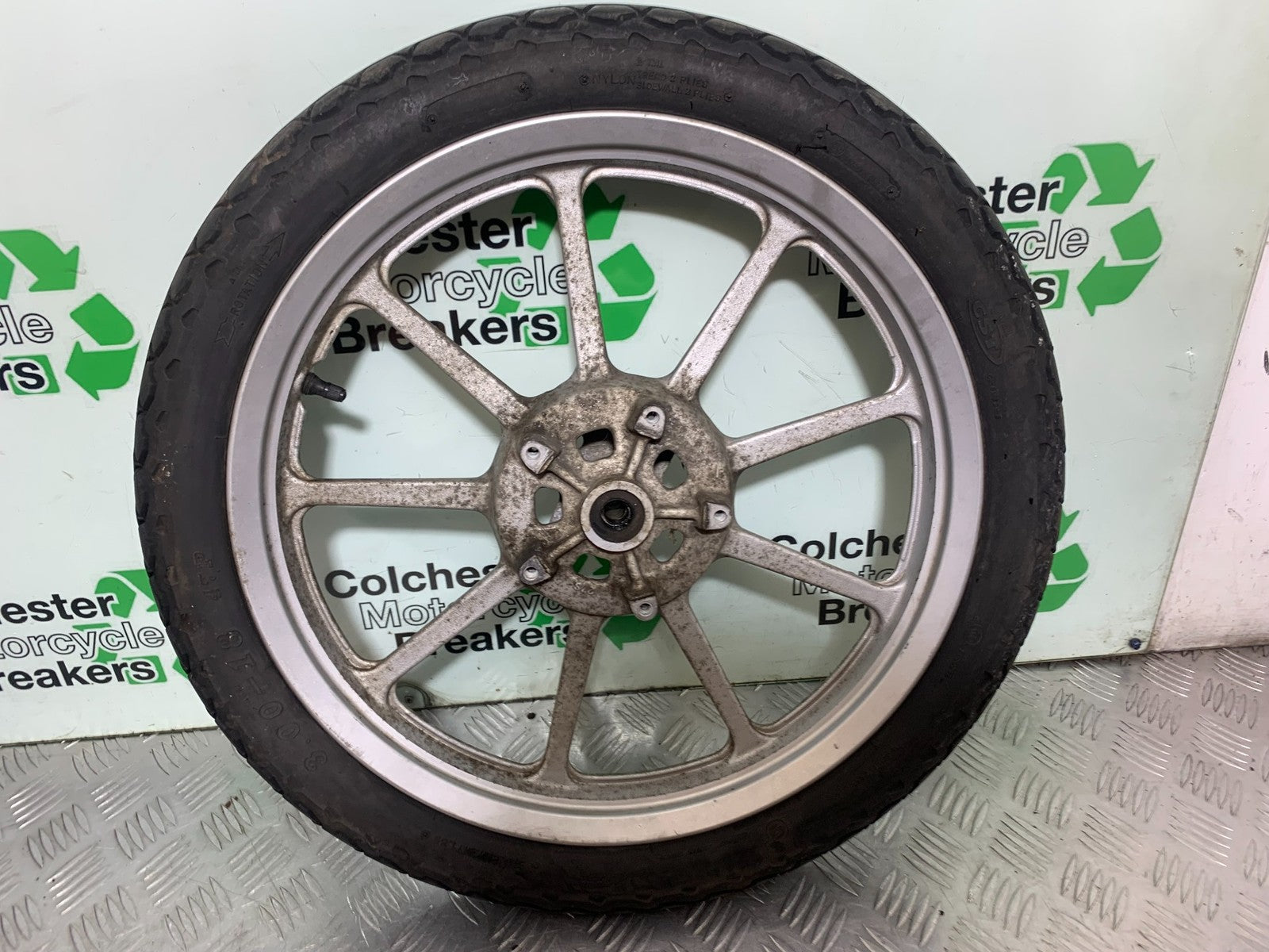 YAMAHA YBR125 CUSTOM FRONT WHEEL  YEAR 2008-2016 (CMB1192)