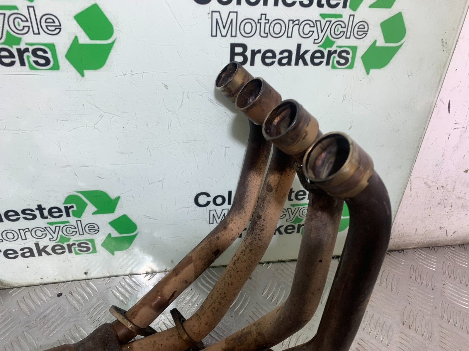 HONDA CBR600 CBR 600 FX FY EXHAUST DOWNPIPES  YEAR 1999-2000 (CMB1287)