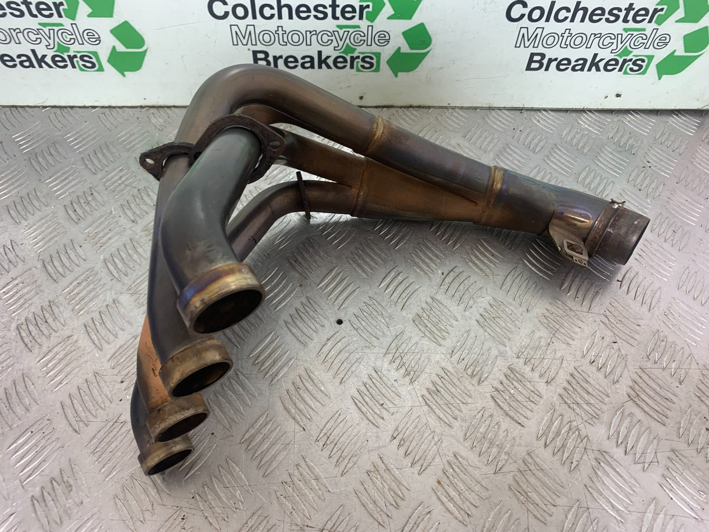 YAMAHA YZF R1 14 B BIG BANG EXHAUST DOWNPIPES   2009-14 (CMB1175)