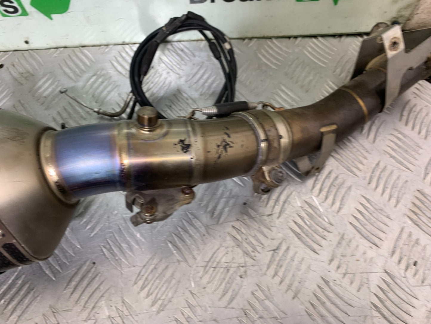 KAWASAKI ZX10R ZX10 R AKRAPOVIC CARBON SILENCER   2008-2010 (CMB1301)