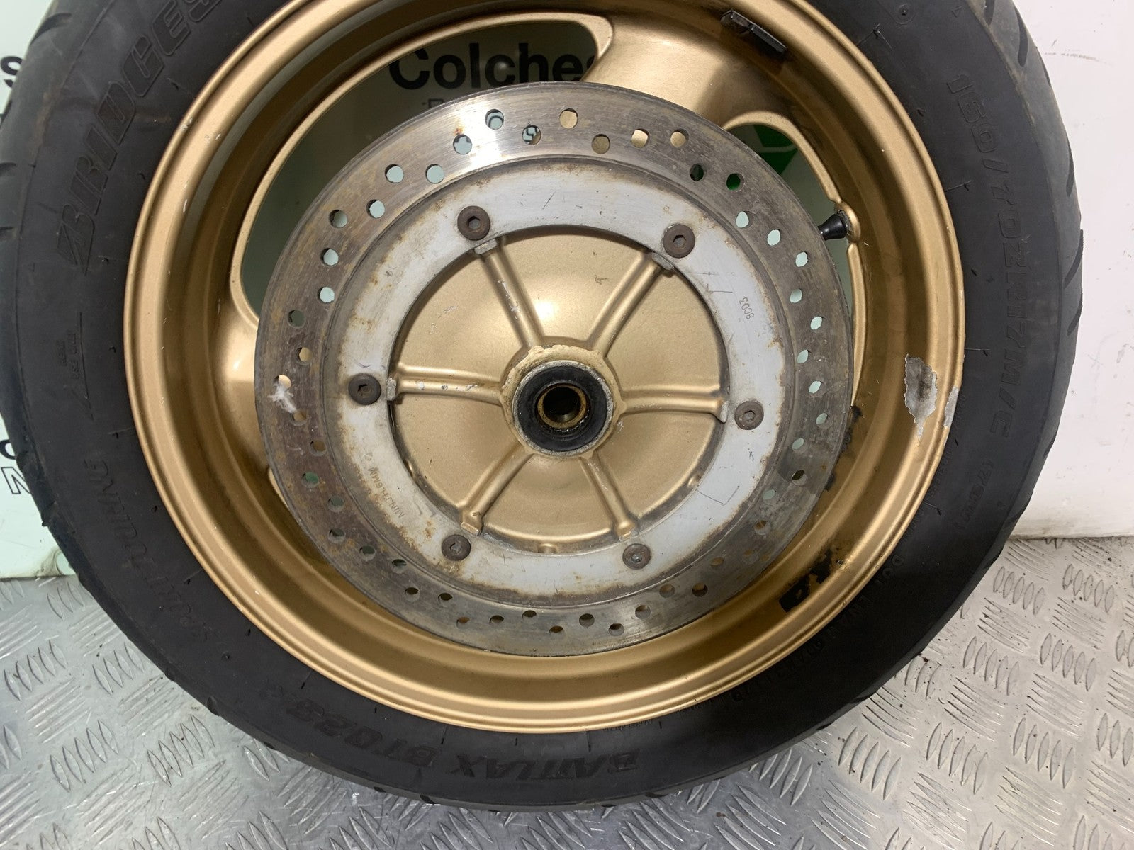 HONDA ST1100 PAN EUROPEAN REAR WHEEL  1993-2001 (CMB1195)