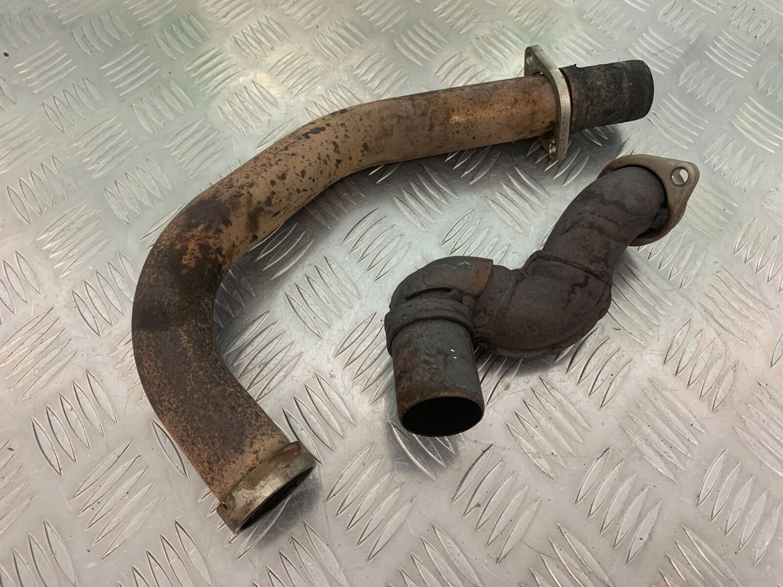 SUZUKI SV1000 SV 1000 K4 EXHAUST DOWNPIPES YEAR 2004 (STOCK 990)