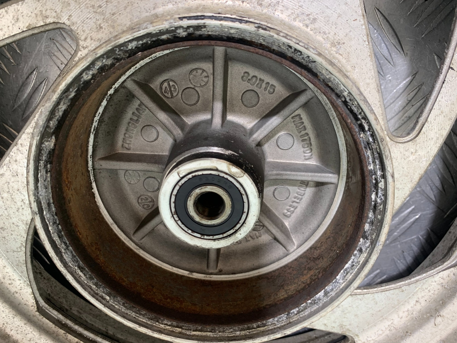 PIONEER XF250 REAR WHEEL YEAR 2009 (CMB1143)