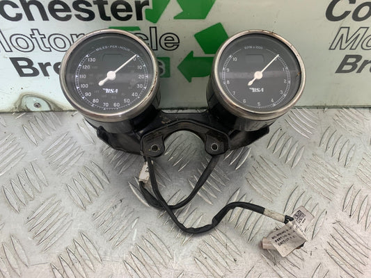 BSA 650 GOLD STAR CLOCKS SPEEDO DASH  YEAR 2022-2025 (CMB1262)