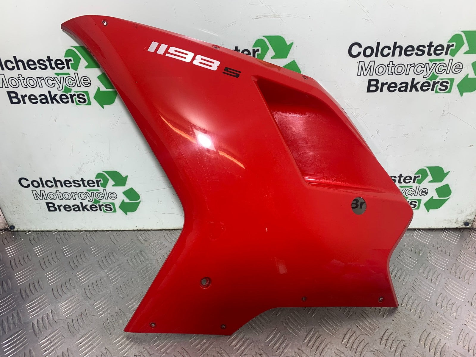DUCATI 1198 S LEFT FAIRING PANEL YEAR 2009-2011 (CMB1219)