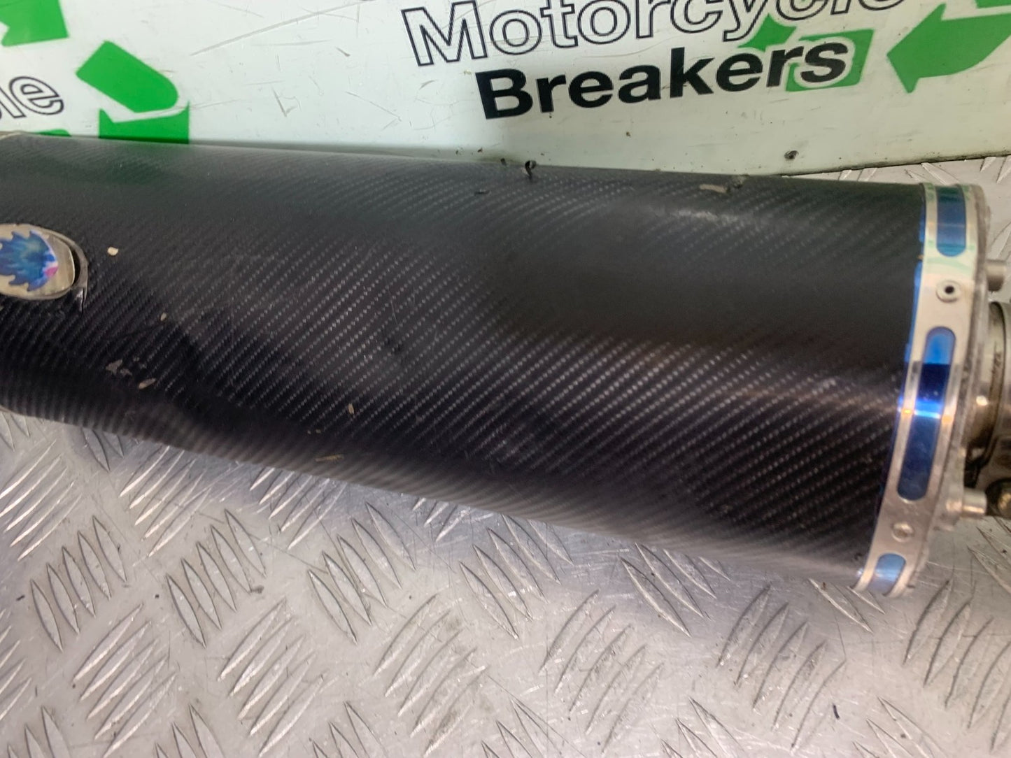 HONDA CBF600 CBF 600 BLUE FLAME SILENCER  YEAR 2004-07  (CMB1305)