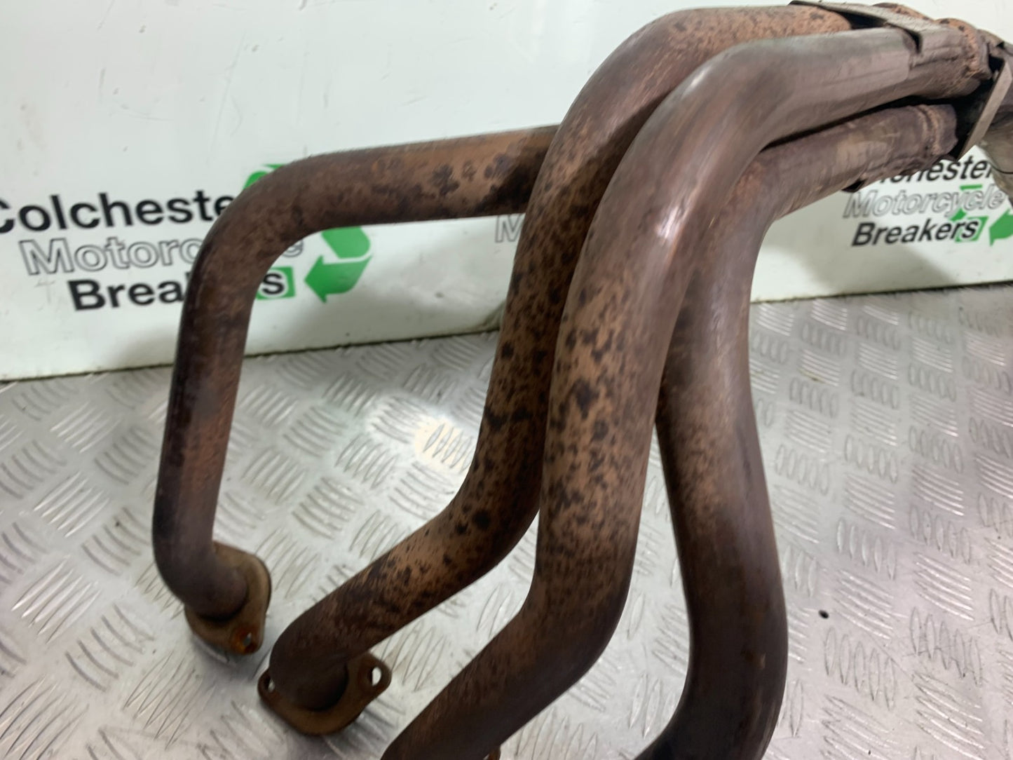 KAWASAKI ZX9R ZX9 R EXHAUST DOWNPIPES  YEAR 1998-1999 (CMB1329)