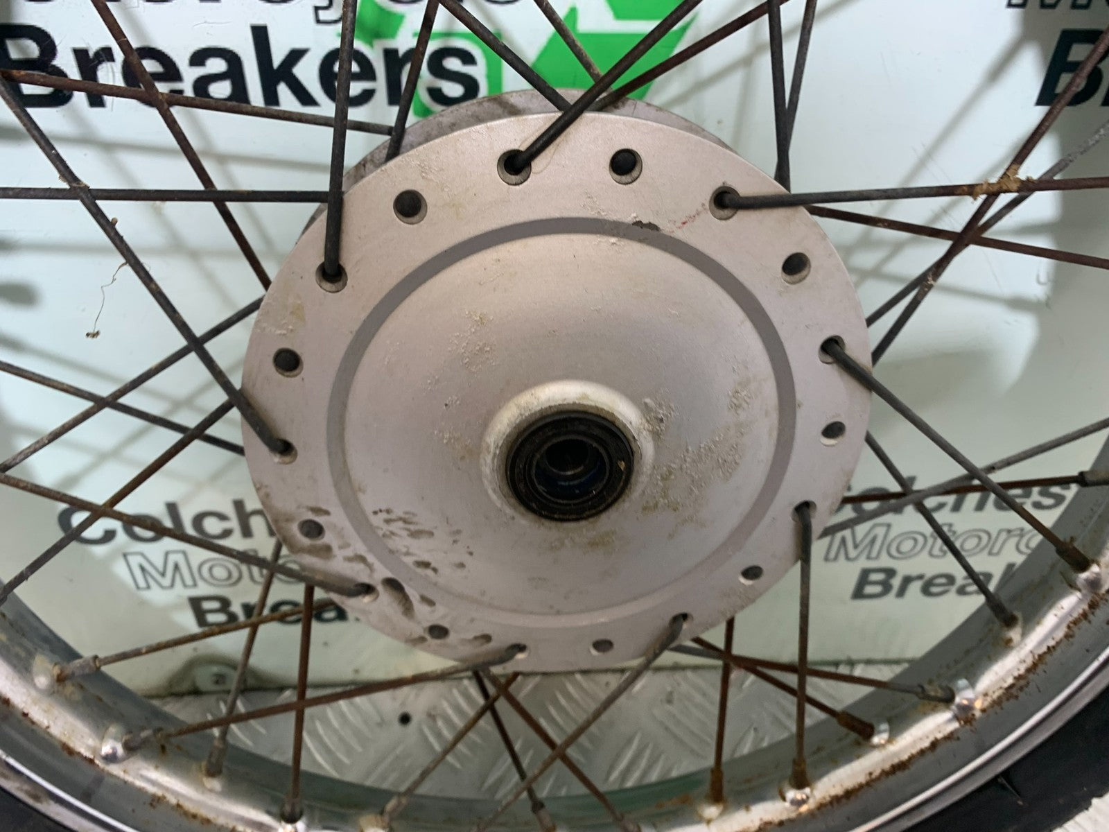 HONDA CG125 CG 125 FRONT WHEEL YEAR 1998-2000 (CMB1282)