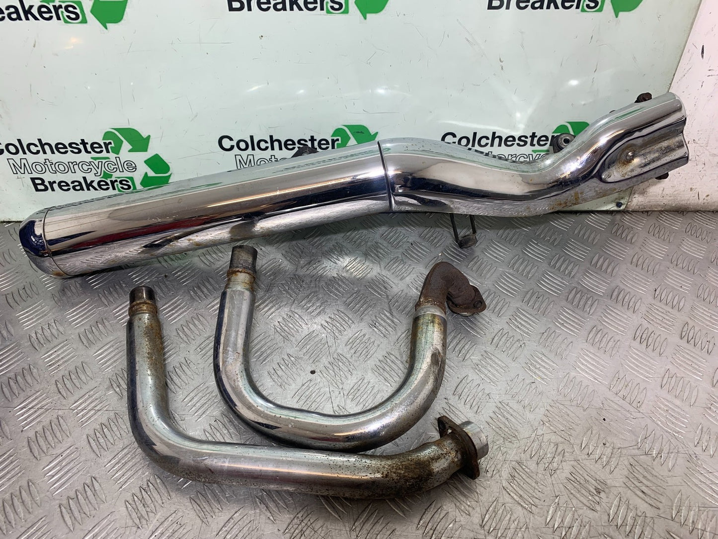 HONDA NT650 V DEAUVILLE EXHAUST   YEAR 1998-01(CMB1320)