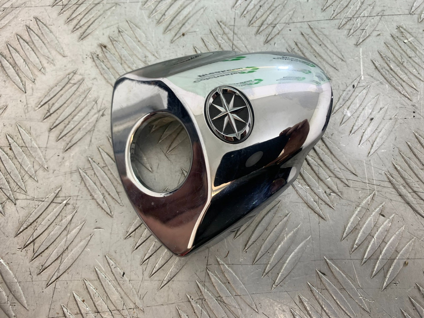 YAMAHA XVS 1300 MIDNIGHT STAR CHROME IGNITION COVER YEAR 2007-16 (CMB1200)