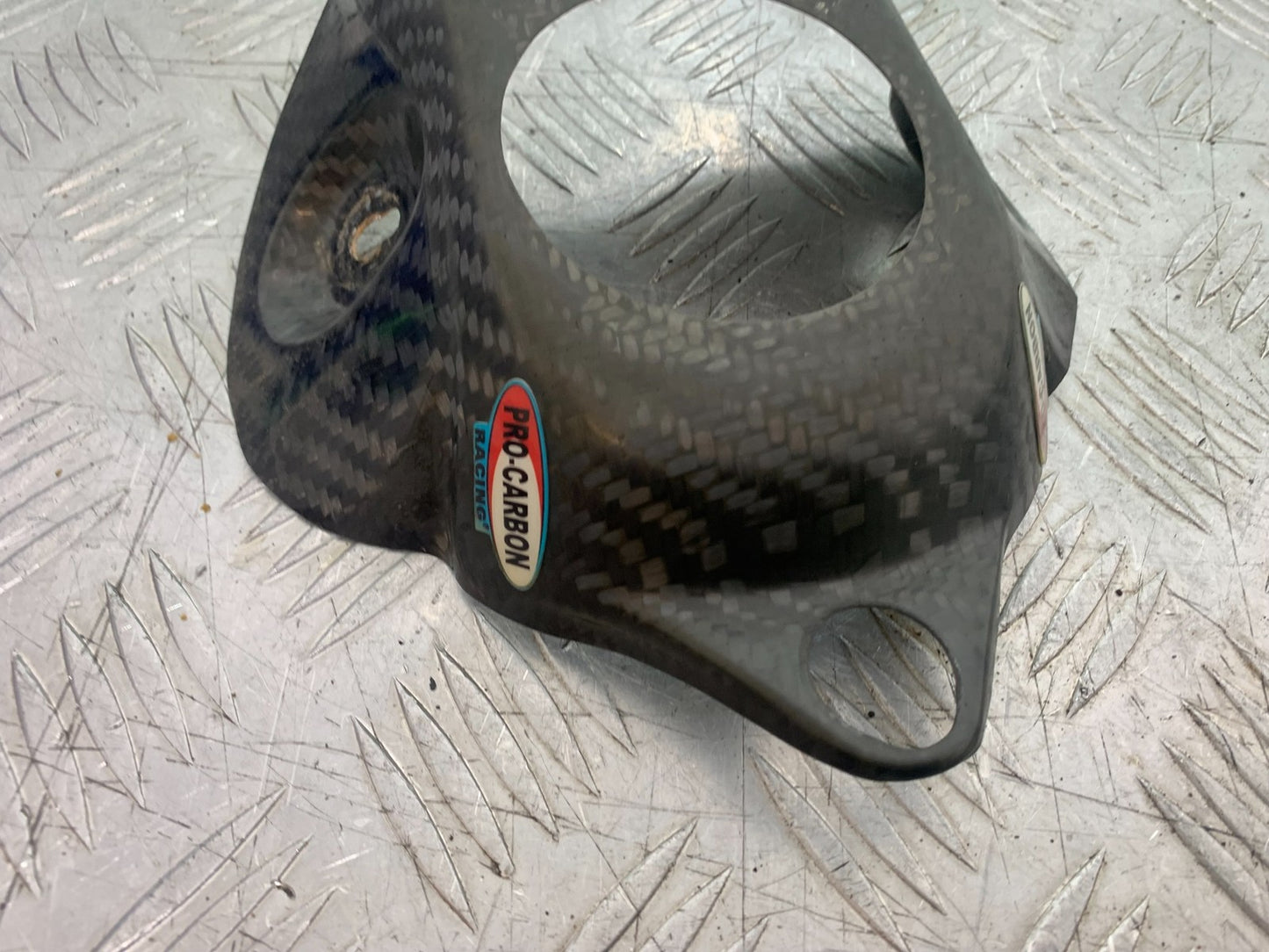 KAWASAKI KXF450 KXF 450 CARBON TANK COVER YEAR 2013 CMB1217)