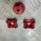 SUZUKI GSXR750 GSXR 750 K4 K5 FORK ADJUSTERS AND YOKE BOLT   2004-2005 (CMB1319)
