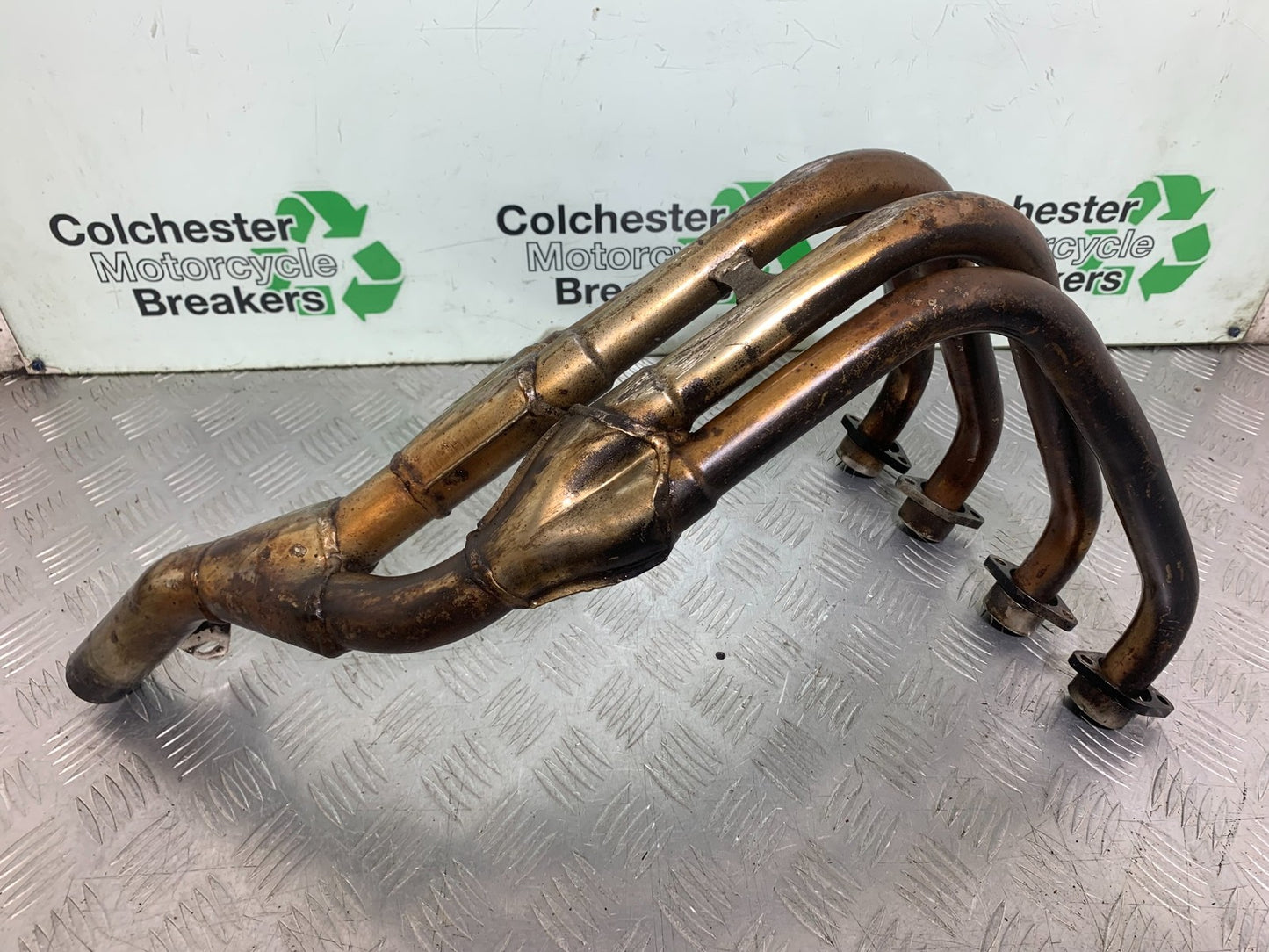 YAMAHA FZS600 FAZER 600 EXHAUST DOWNPIPES  YEAR 1998-2001 (CMB1267)