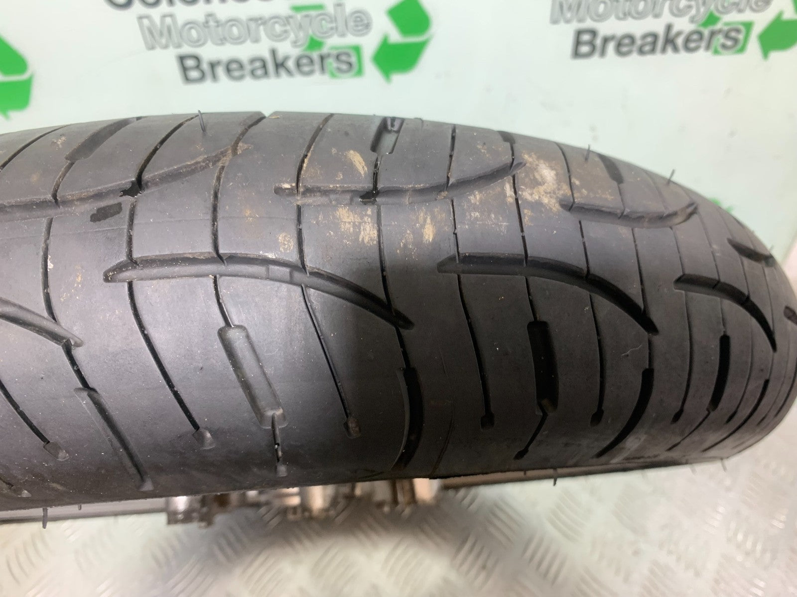 HONDA CBF500 CBF 500 FRONT WHEEL (WITH GOOD TYRE) YEAR 2004-2008  (CMB1294)