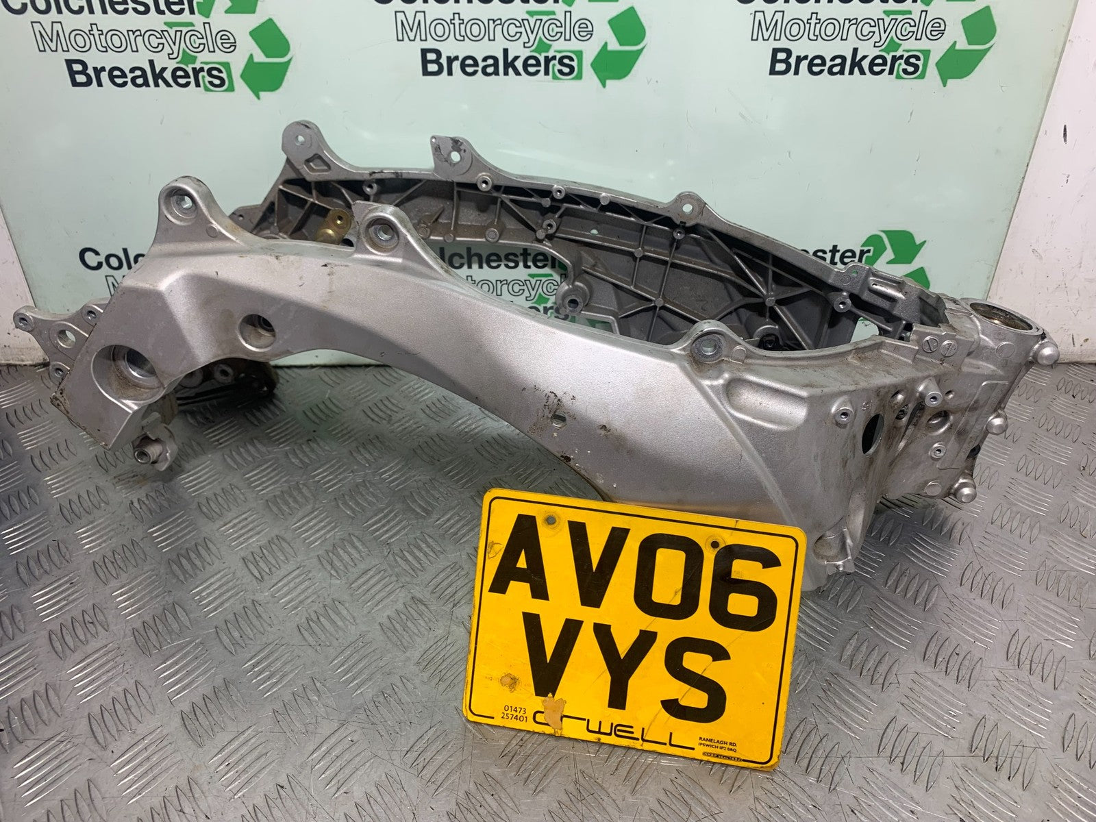 SUZUKI GSR600 GSR 600 FRAME REG LOG BOOK   2006-2010 (CMB1177)