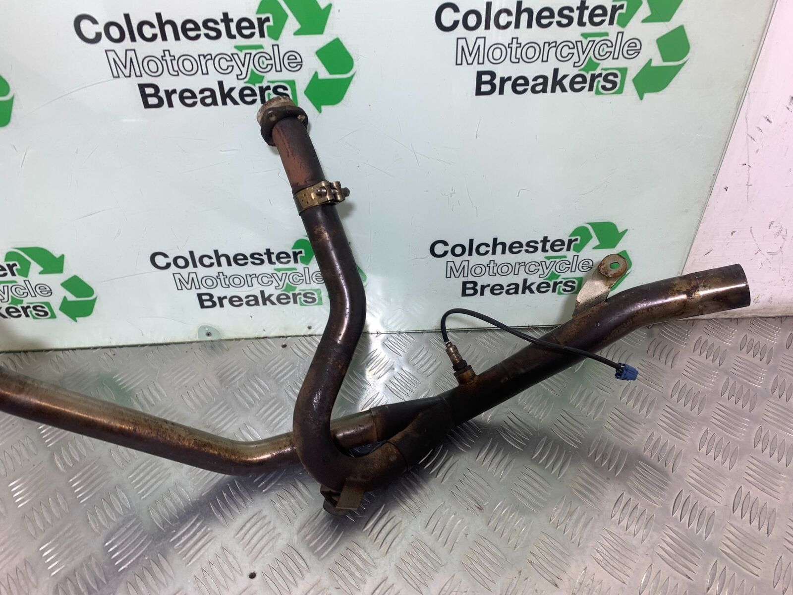 SUZUKI DL 650 V-STROM EXHAUST DOWNPIPES YEAR 2016 (STOCK 996)