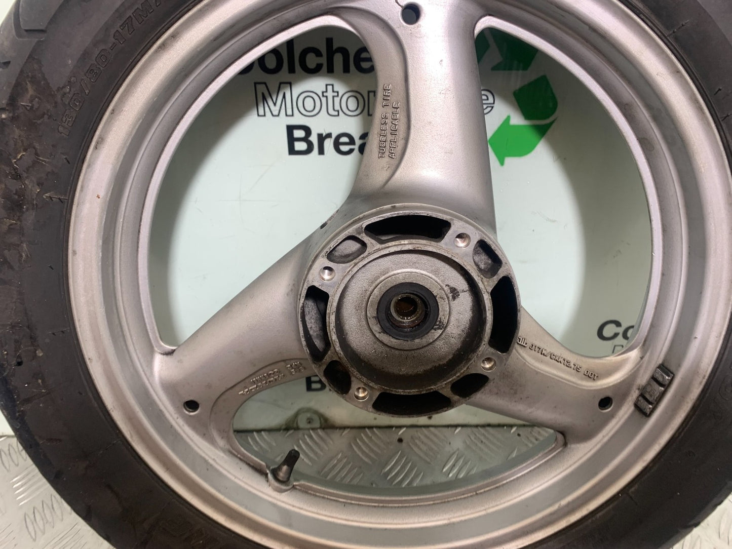 HONDA XL125 VARADERO REAR WHEEL   YEAR 2001-2006  (CMB1210)